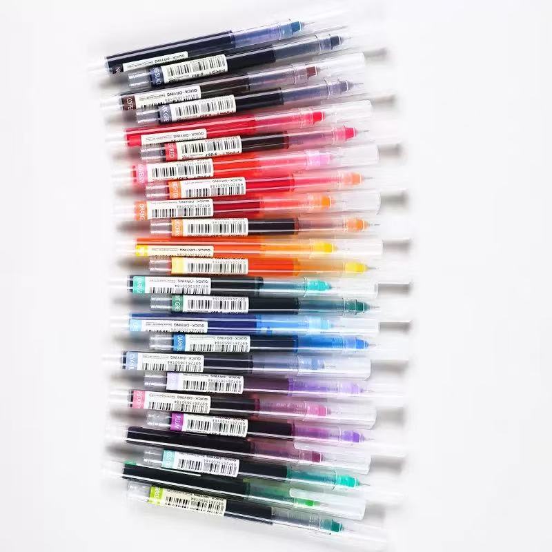 Art Craft Stationery - 12+1 Farben Flüssig-Gelstift-Set - Lebendige Tintenmarker