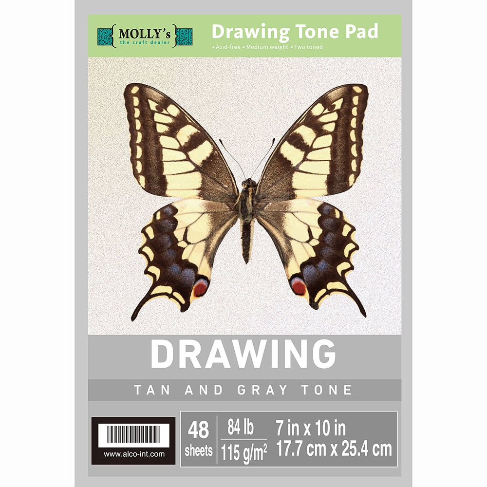Art Craft Stationery - 7x10 Zoll Zeichnung Ton Pad PK48