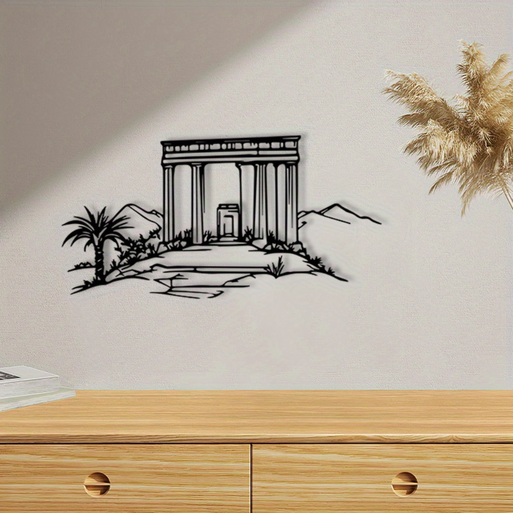 Art & Craft Kids Toys - CIFBUY Eisen-Wandkunst, religiöses Wandbild, Metallskulptur, pulverbeschichtete