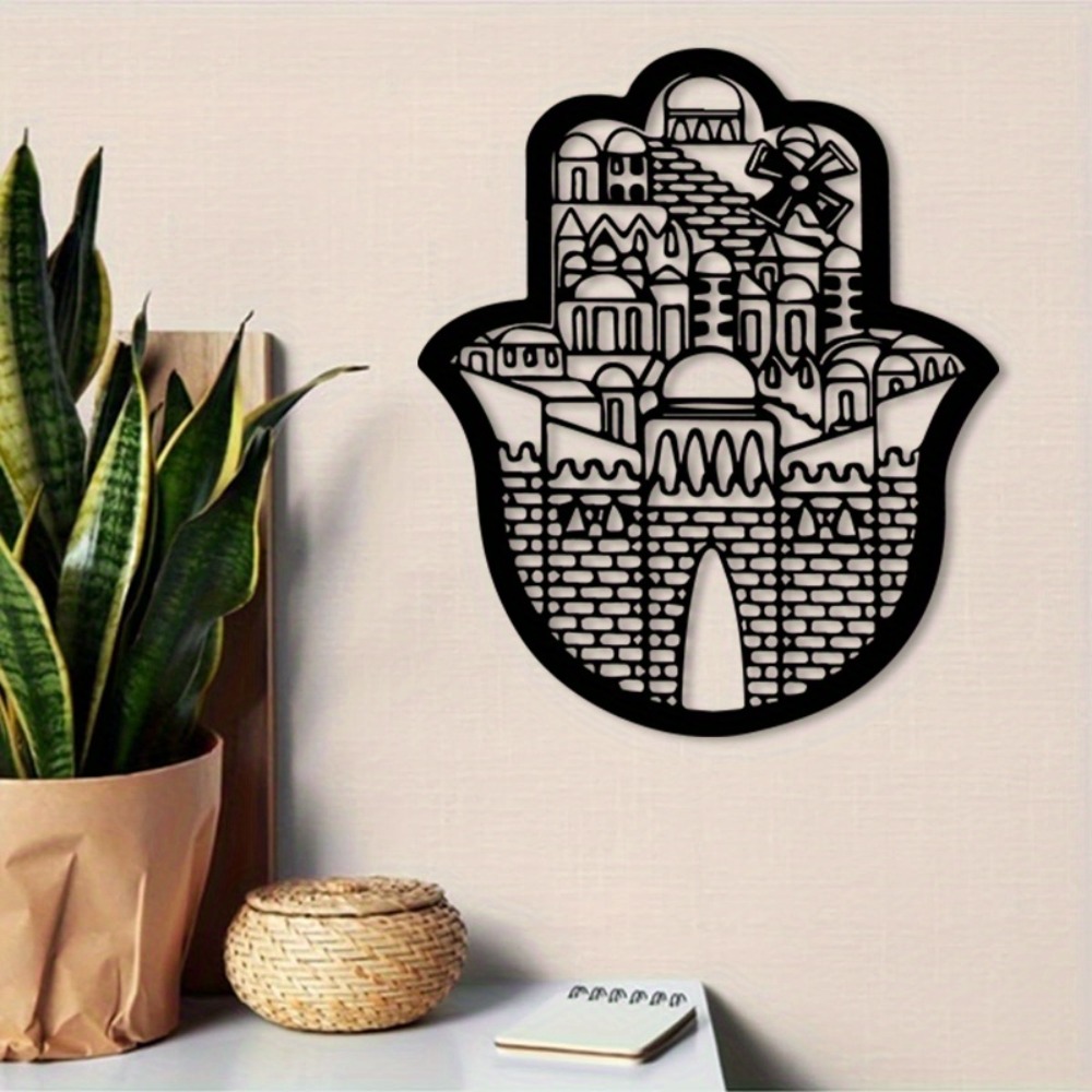 Art & Craft Kids Toys - CIFBUY Eisen-Wandkunst Islamische Architektur Jerusalem Heilige
