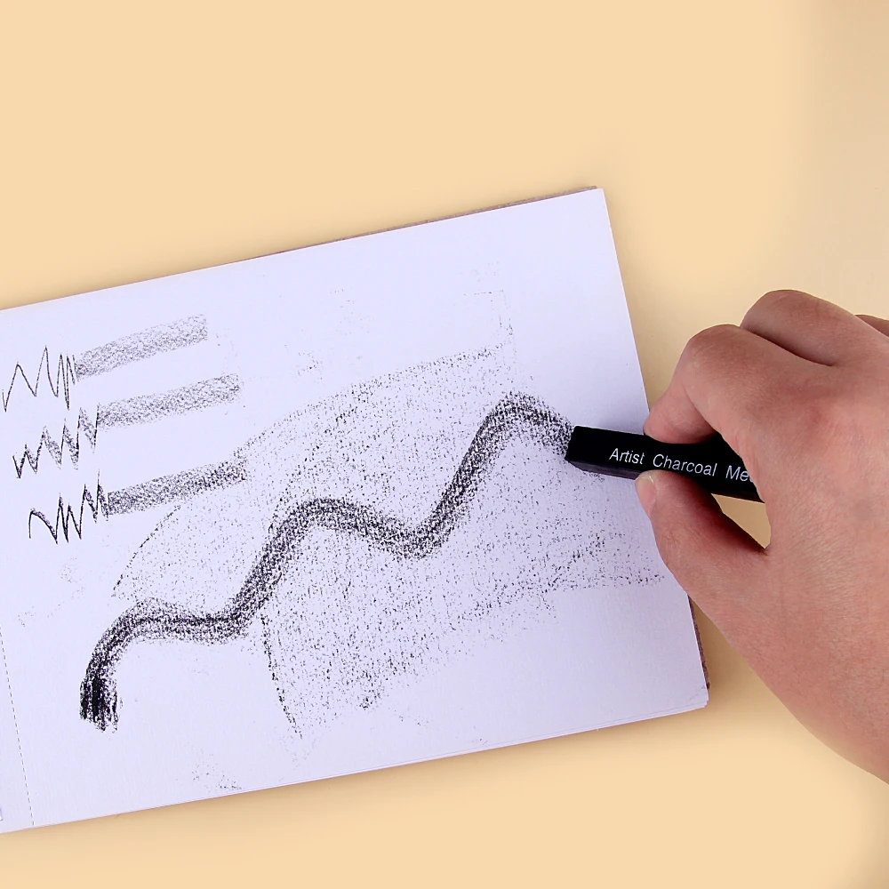 6-teiliges Skizzen-Holzkohlest – Sketching Charcoal Set Bewertung und Preis