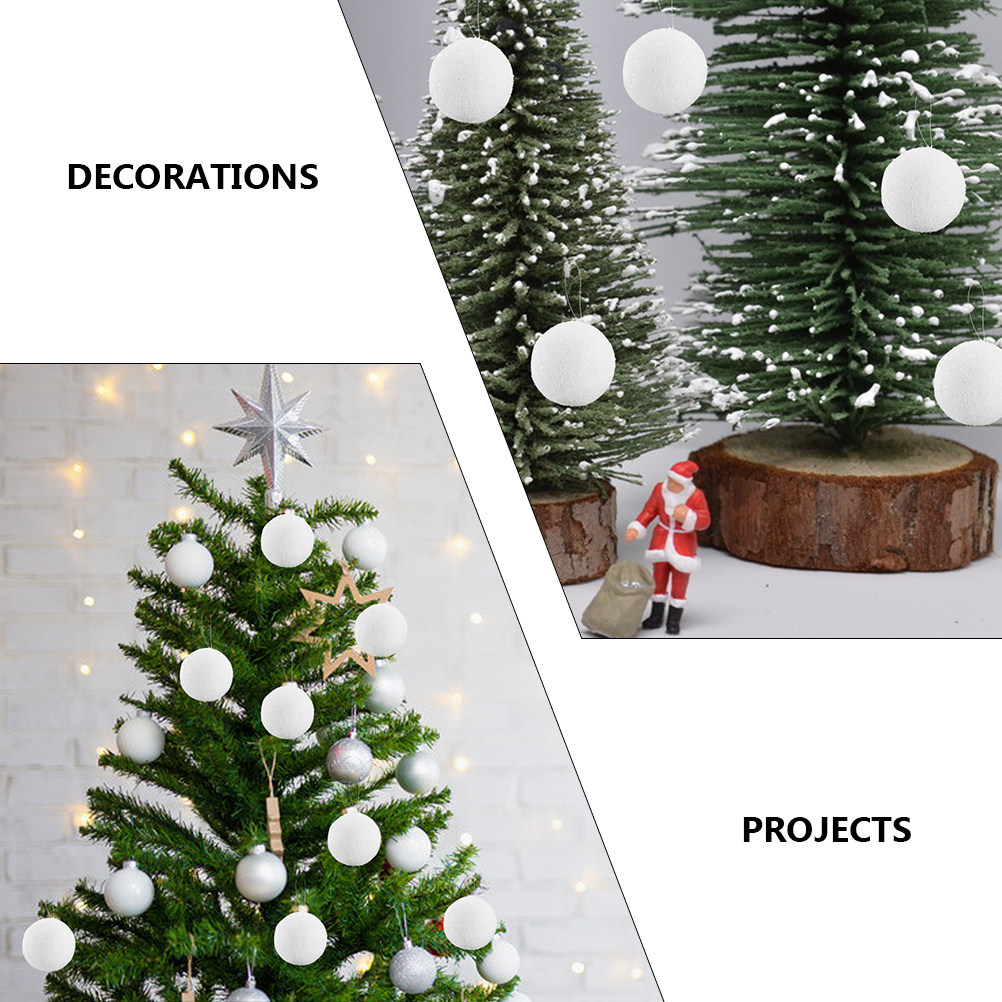 6-teiliges weißes Weihnachtsse – Art Craft Tree Bewertung und Preis