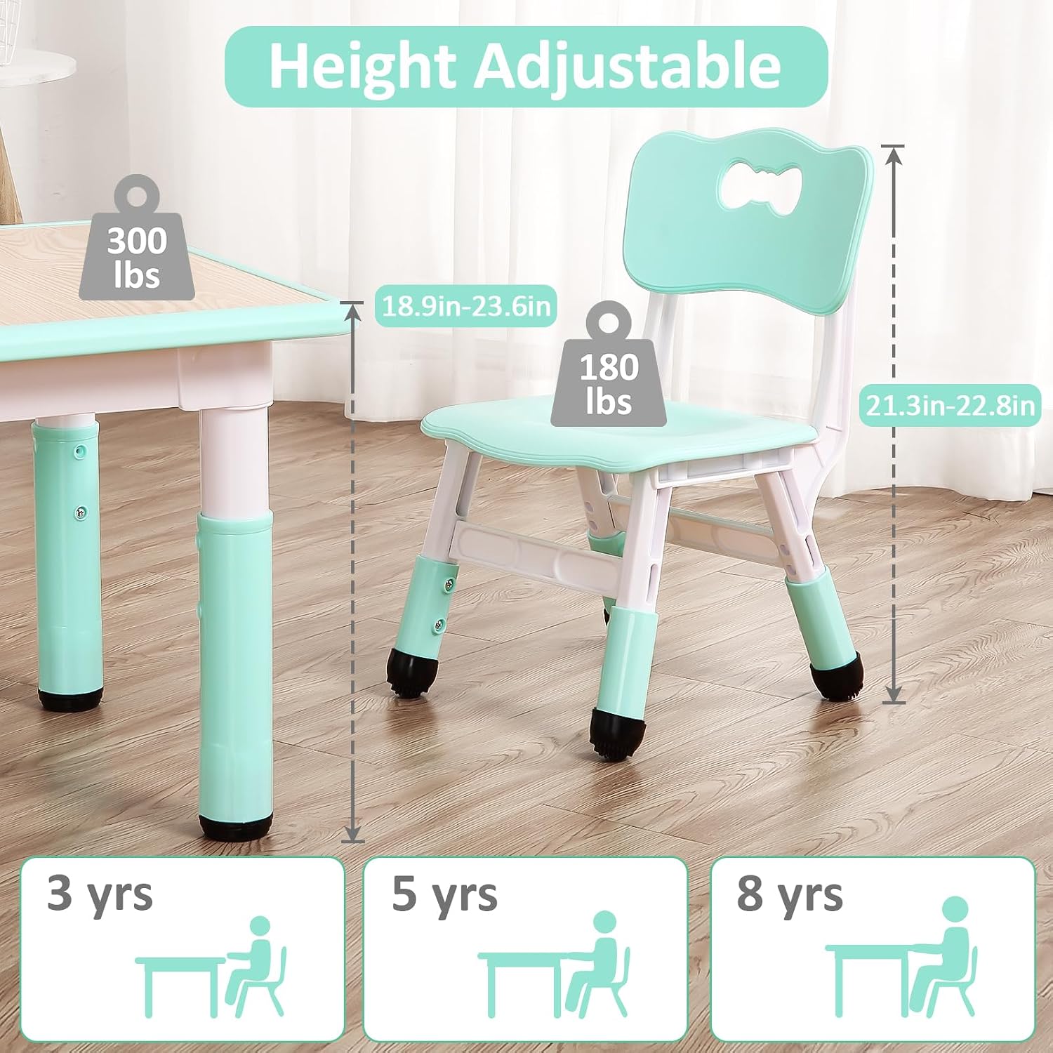 TackView 23-Zoll Kindertisch u – Art Craft Toddler Bewertung und Preis