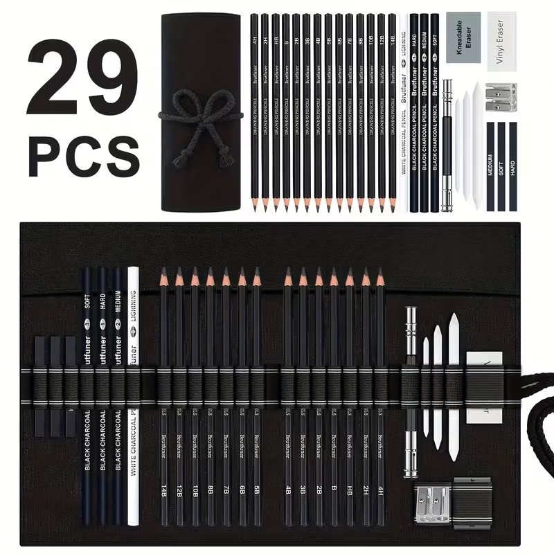 Brutfuner 18/29 Pro Profession – Sketching Charcoal Set Bewertung und Preis