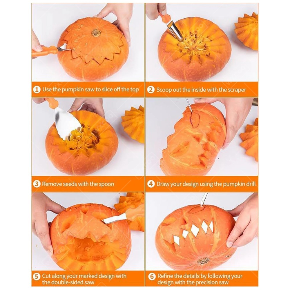 Halloween Kürbisschnitzwerkzeu – Art Craft Kids Bewertung und Preis