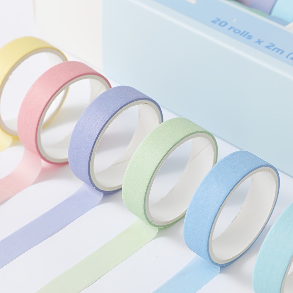 20 Rollen Macaron-Klebeband, 1 – Art Craft Stationery Bewertung und Preis