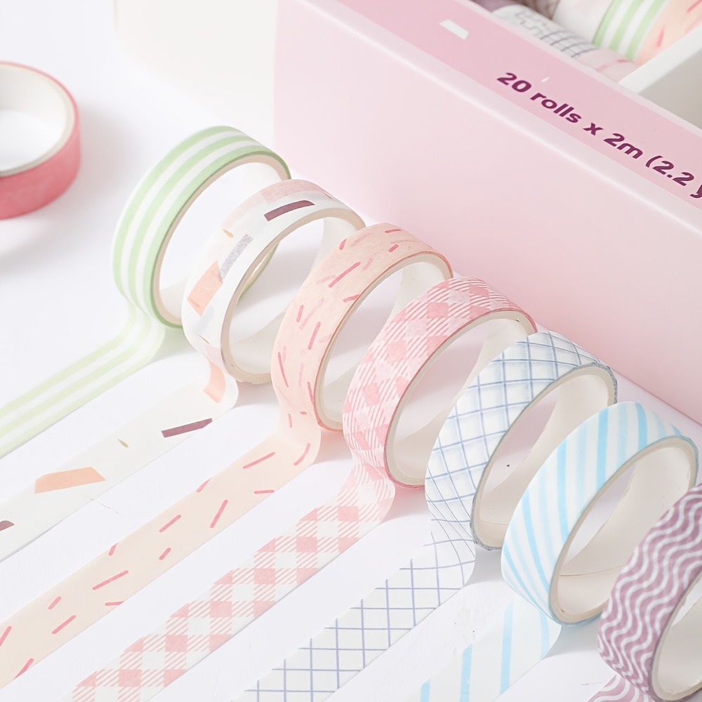 20 Rollen Macaron-Klebeband, 1 – Art Craft Stationery Bewertung und Preis