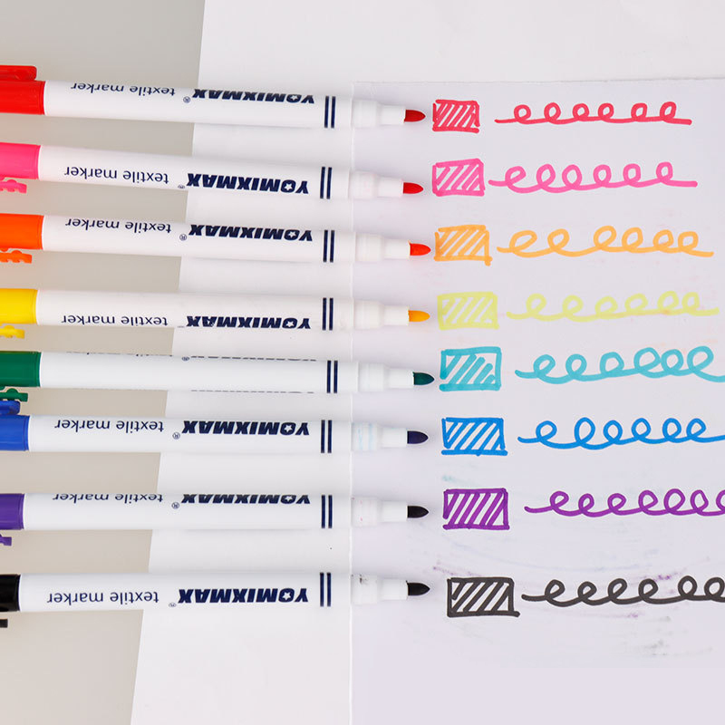12 Farben Stoffmalstift-Set fü – Art Craft Stationery Bewertung und Preis
