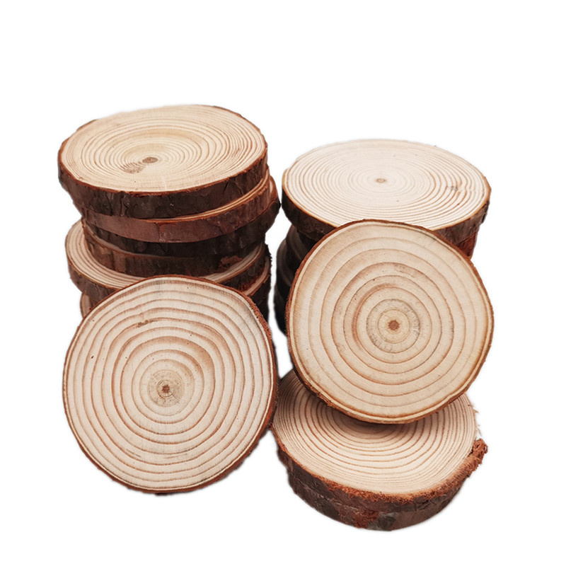 Unvollendete Holzscheiben, Sch – Art Craft Tree Bewertung und Preis