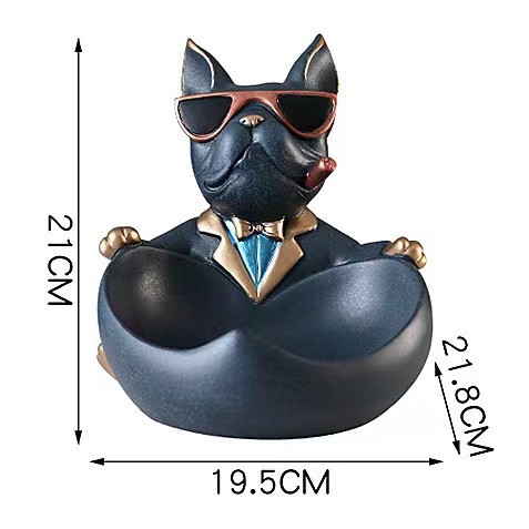 Coole Hunde-Statue Bulldoggen- – Art And Craft Sunglasses Bewertung und Preis