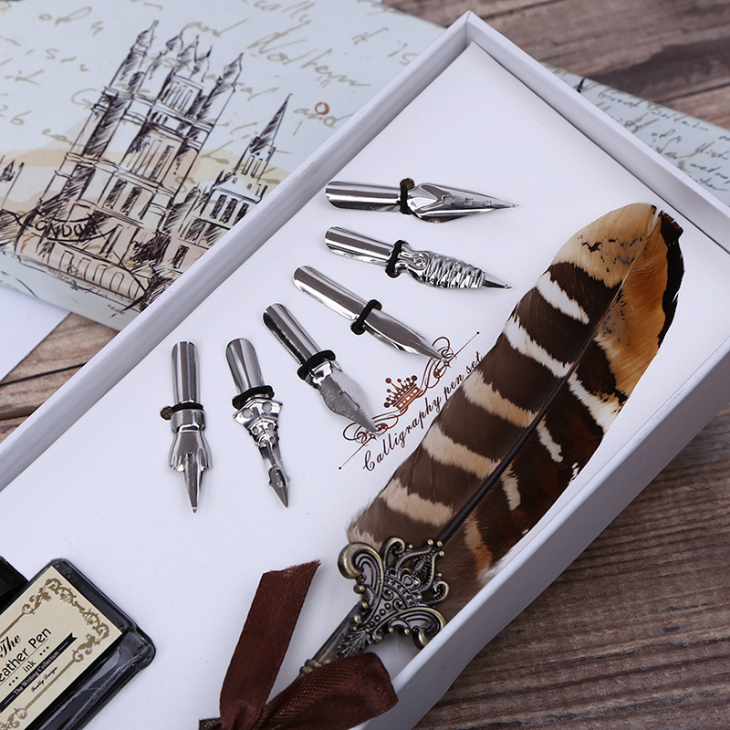 Retro Feder-Dip-Pen Schreibset – Art Craft Stationery Bewertung und Preis