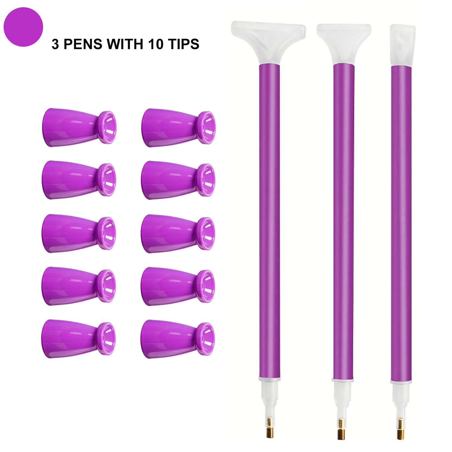 10 Silikonspitzen & 3 Stifte D – Art Craft Shop Bewertung und Preis