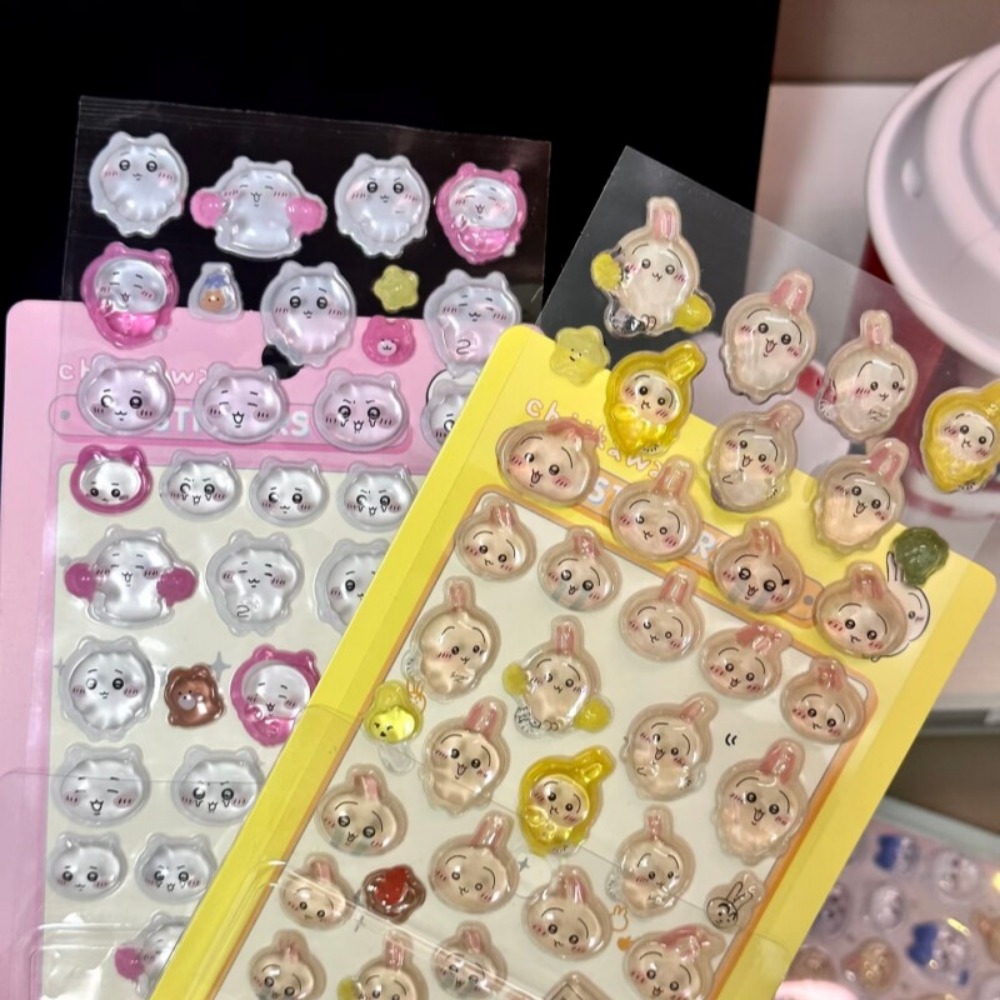 Niedliche Chiikawa 3D-Kristall – Art Craft Stationery Bewertung und Preis