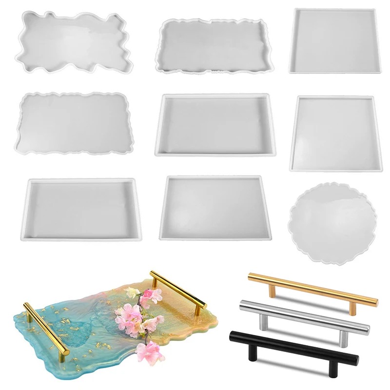 Tablett Epoxidharz Silikonform – Art Craft Shop Bewertung und Preis